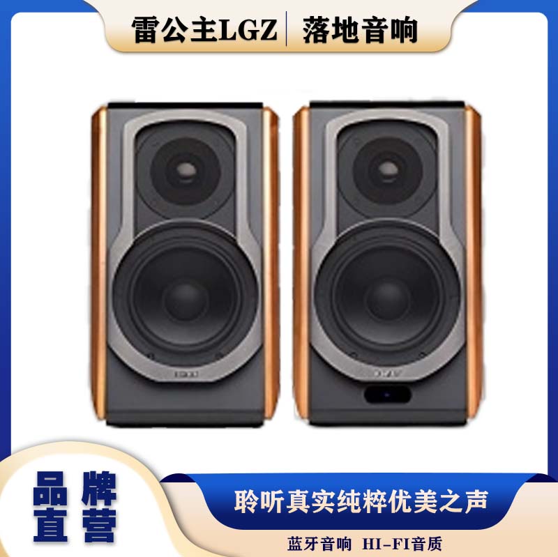 雷公主LGZ-V14木质落地音响蓝牙音箱