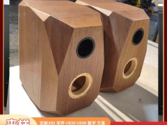 雷公主定制 HIFI：“多面体原木音箱箱体” 里的声学美学突破
